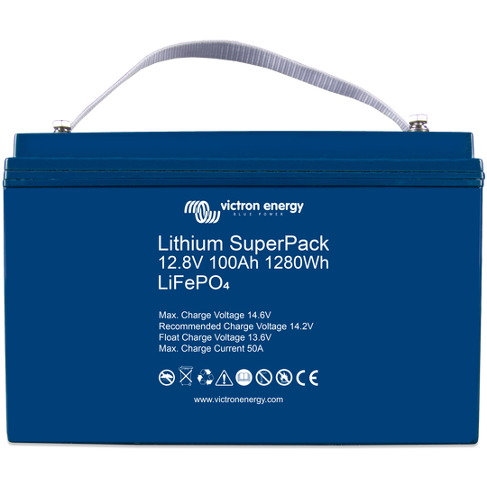 Lithium SuperPack 12,8V/100Ah (M8) High Current