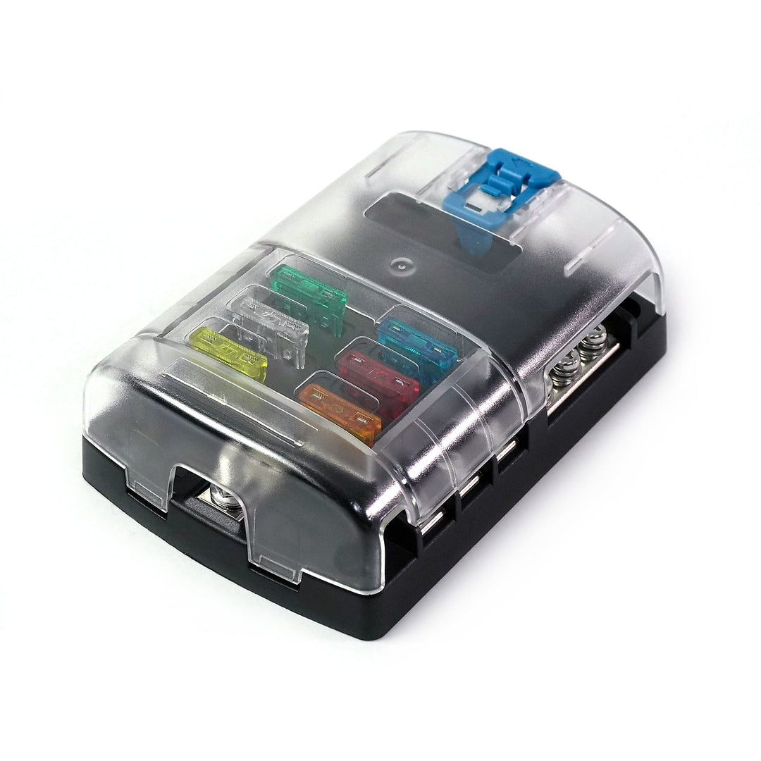 Shervey 6-Circuit Blade Fuse Block W/Neg