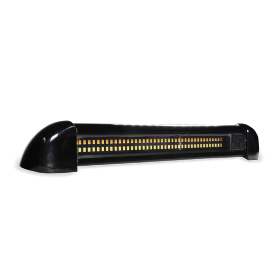 Light Shervey External Strip 360mm Dimmable 10-30vdc Black Clear Lens