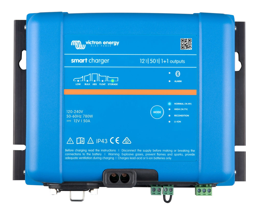 Smart IP43 Charger 12/50 (1+1) 120 - 240V