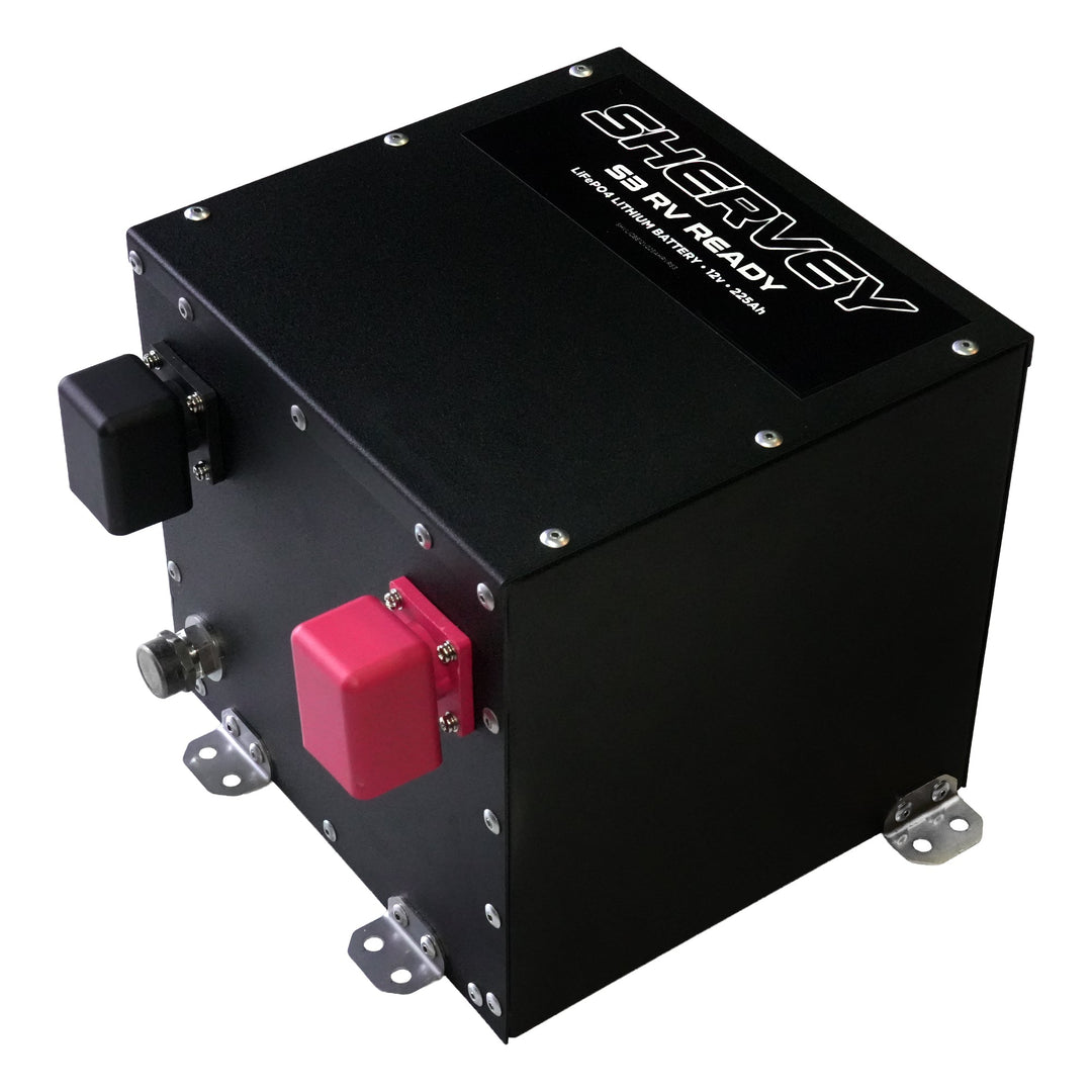 Shervey S3 RVReady LiFePO4 Battery 12V 225AH