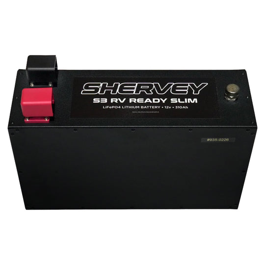 Shervey S3 RVReady Slim LiFePO4 Battery 12V 310AH