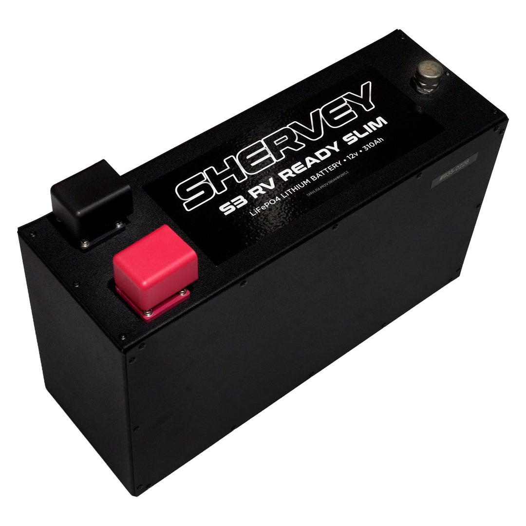 Shervey S3 RVReady Slim LiFePO4 Battery 12V 310AH