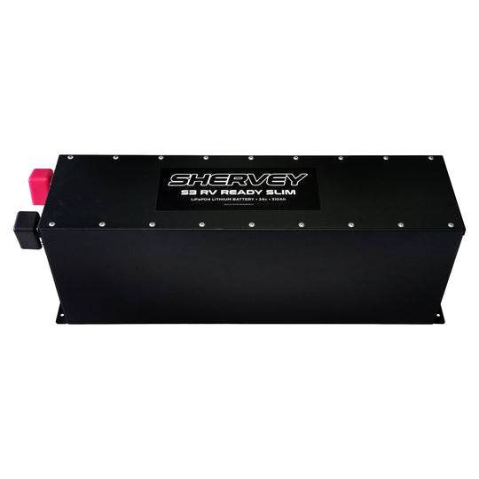 Shervey S3 RVReady Slim LiFePO4 Battery 24V 310AH