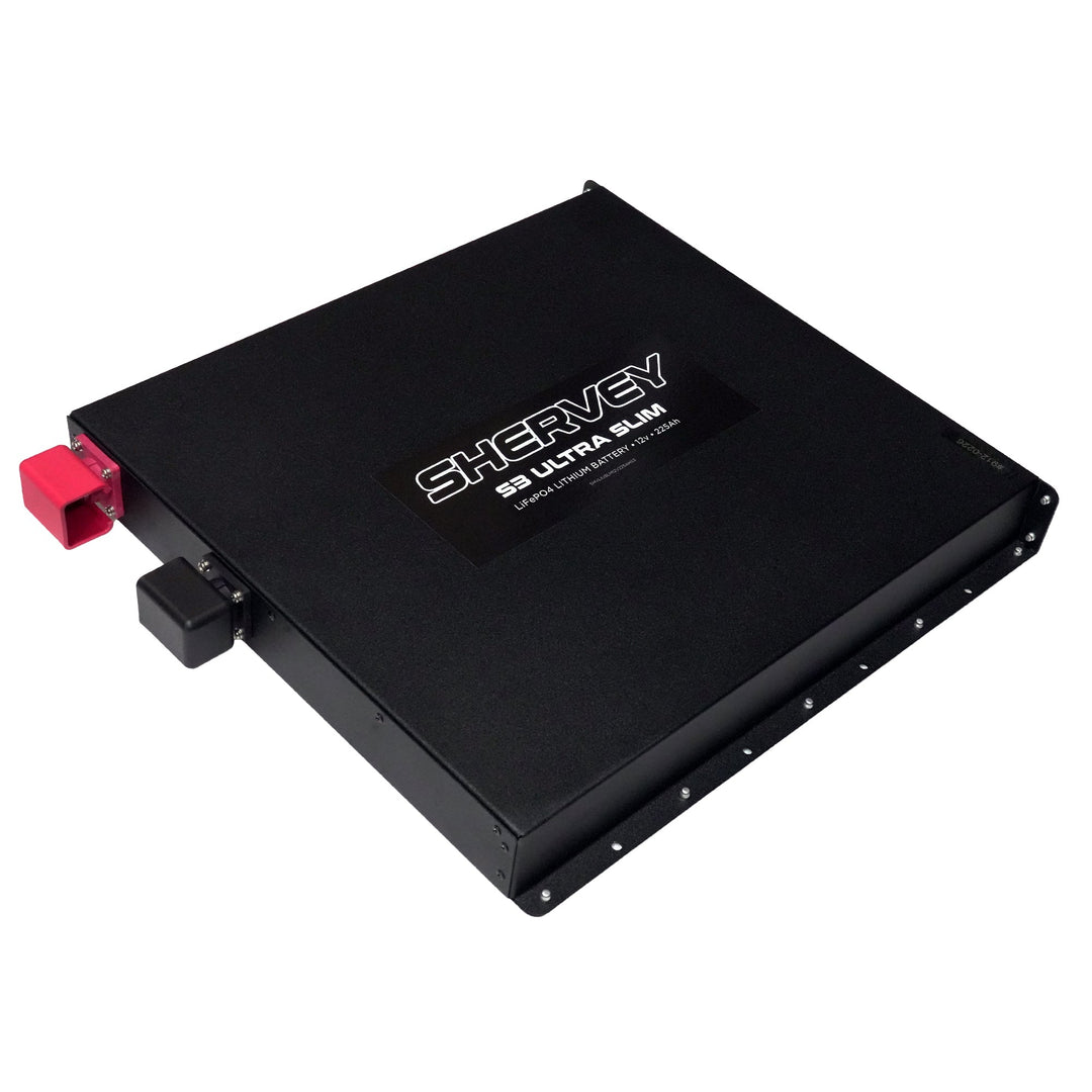 Shervey S3 Ultra Slim LiFePO4 Battery 12V 225AH