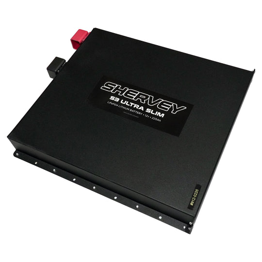 Shervey S3 Ultra Slim LiFePO4 Battery 12V 225AH
