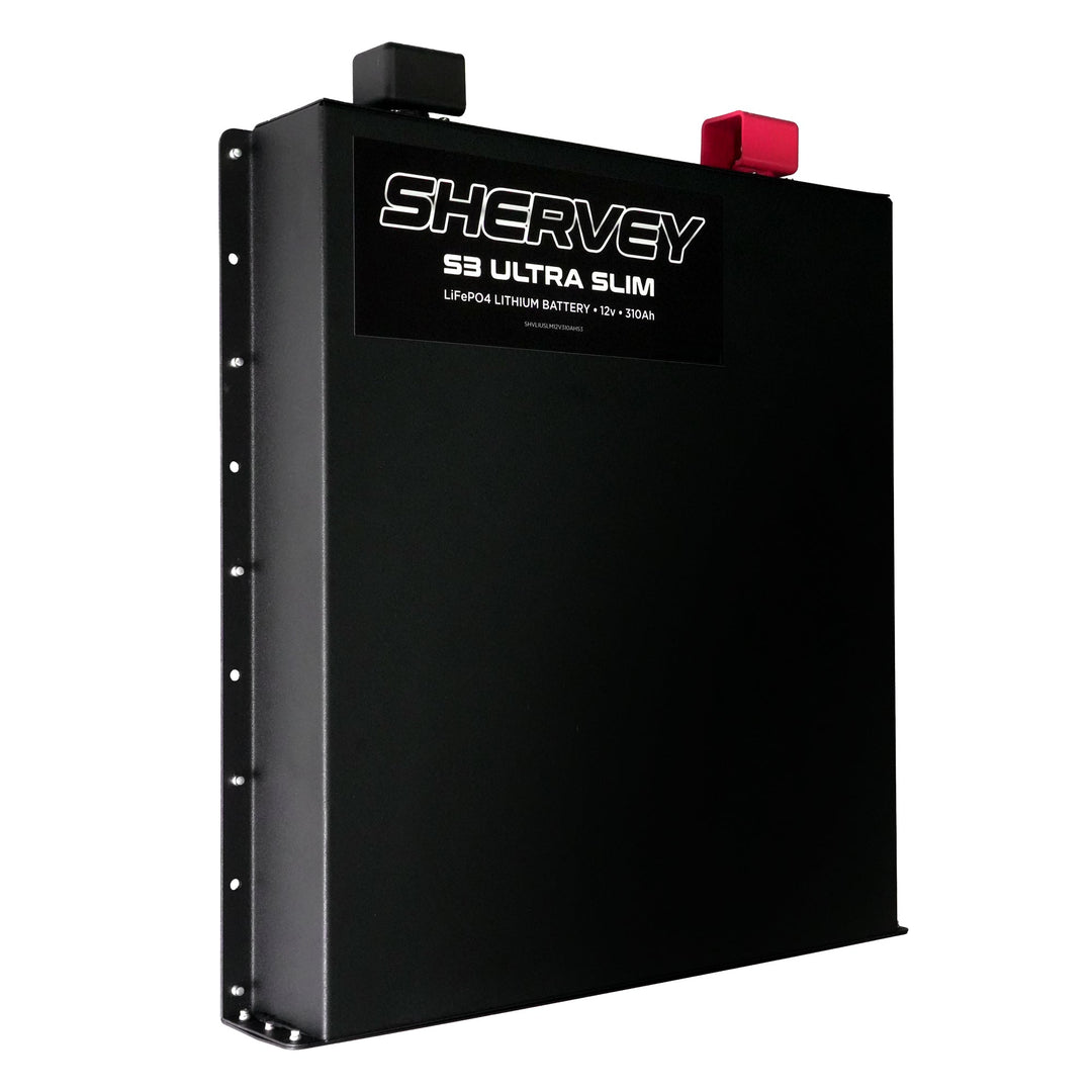 Shervey S3 Ultra Slim LiFePO4 Battery 12V 310AH
