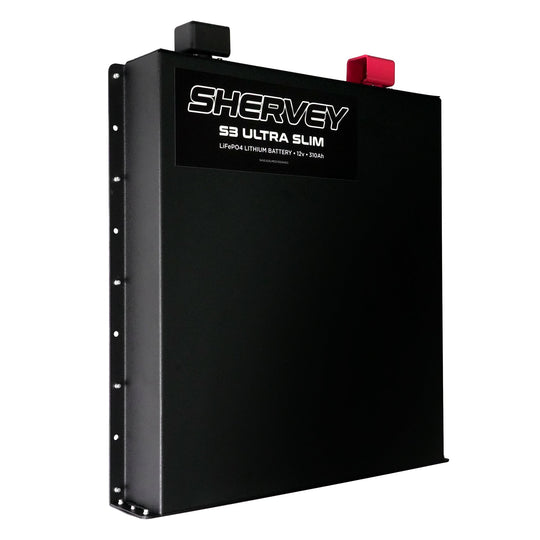Shervey S3 Ultra Slim LiFePO4 Battery 12V 310AH