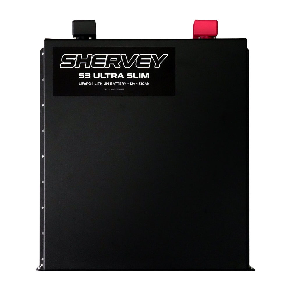 Shervey S3 Ultra Slim LiFePO4 Battery 12V 310AH