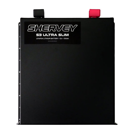 Shervey S3 Ultra Slim LiFePO4 Battery 12V 310AH