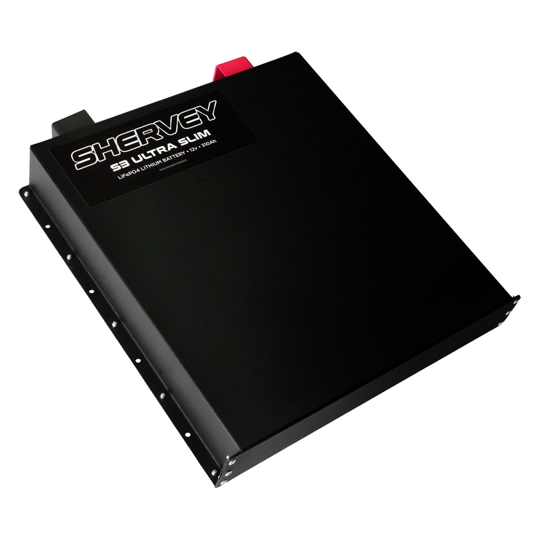 Shervey S3 Ultra Slim LiFePO4 Battery 12V 310AH