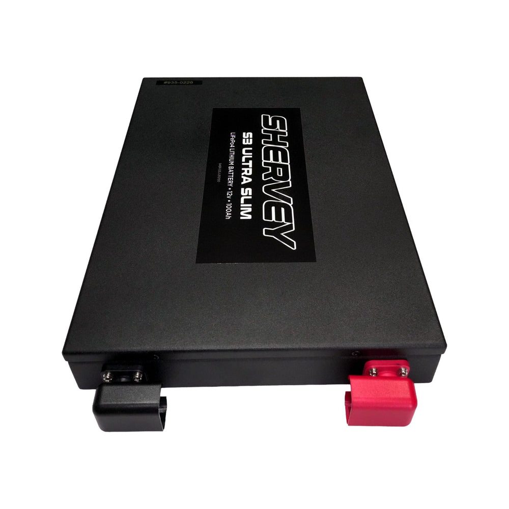 Shervey S3 Ultra Slim LiFePO4 Battery 12V 100AH